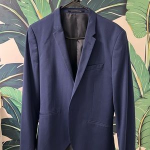 H&M navy suit